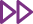 Play, or forward icon with two triangles pointing the right side in maximum purple color